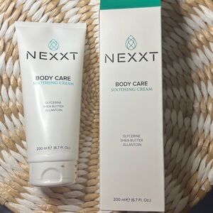 NEXXT Body Care Soothing Cream - White with Teal Accent